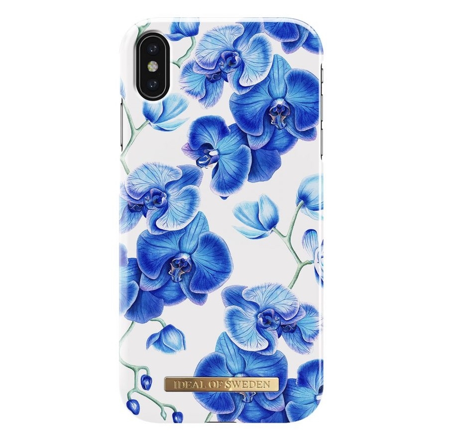 iDeal of Sweden iPhone XS MAX Baby Blue Orchid Arka Kapak