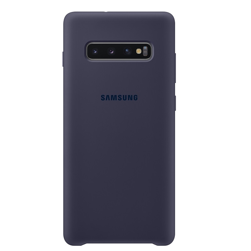 Samsung Galaxy S10 Plus Lacivert Silikon Kılıf