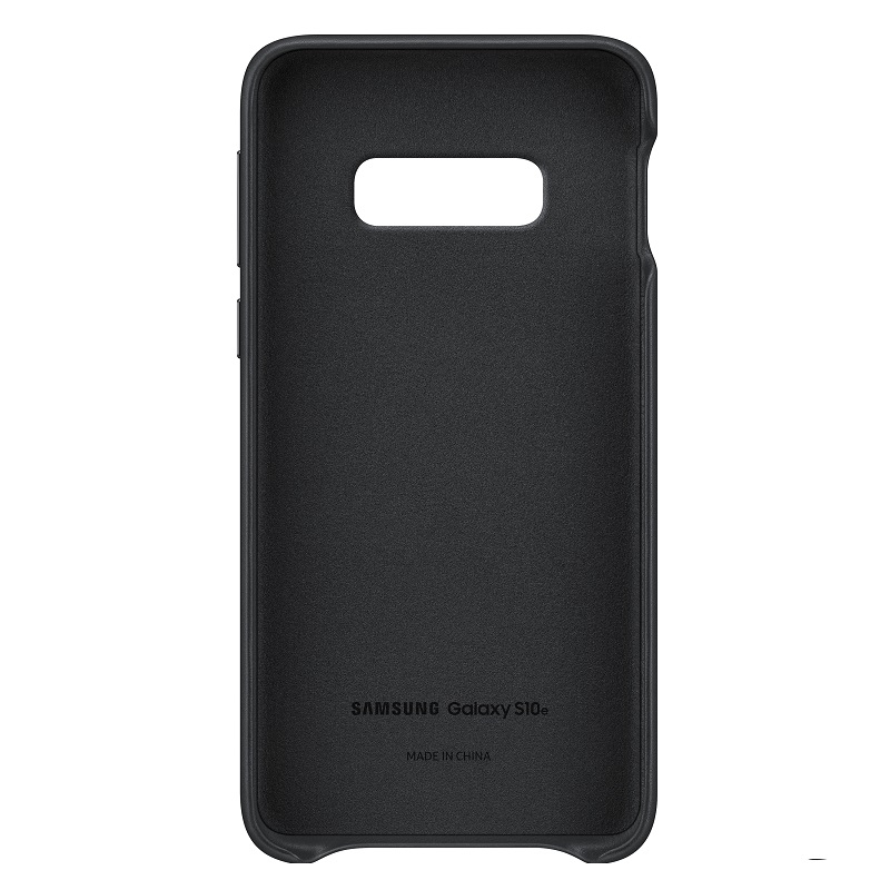 Samsung Galaxy S10E Siyah Deri Kılıf EF-VG970LBEGWW