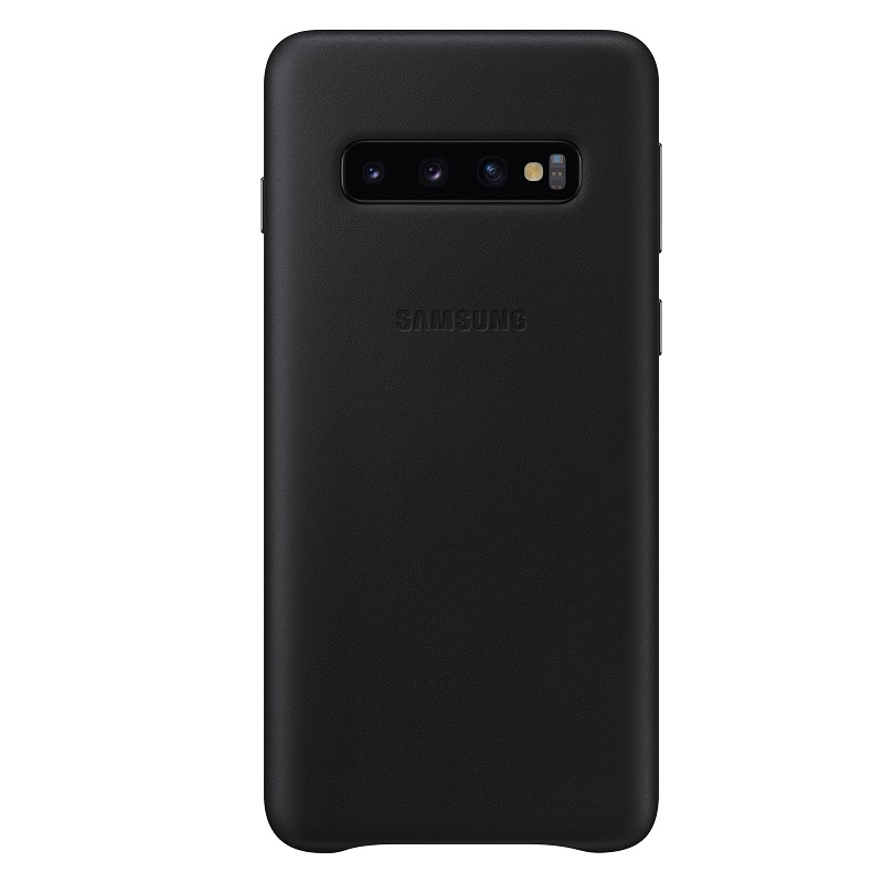 Samsung Galaxy S10 Siyah Deri Kılıf EF-VG973LBEGWW