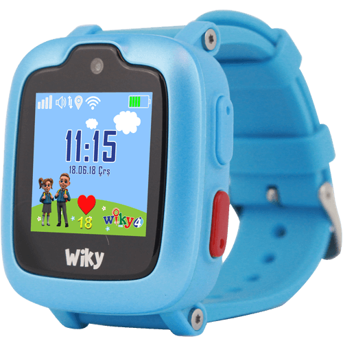 Wiky watch 4 Akıllı Çocuk Saati Mavi