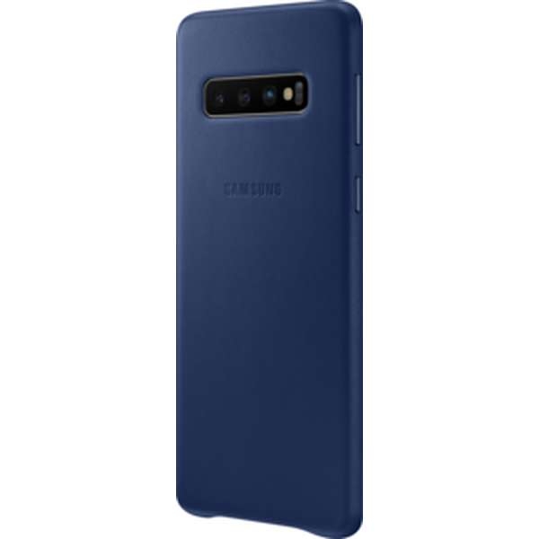 Samsung Galaxy S10E Lacivert Deri Kılıf EF-VG973