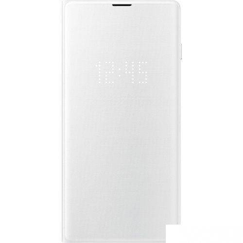 Samsung S10 Led View Wallet Beyaz Kılıf ( EF-NG973PWEGWW)