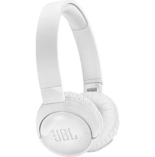 JBL T600BTNC Mikrofonlu Aktif Gürültü Önleyici Kulaküstü Beyaz Kulaklık