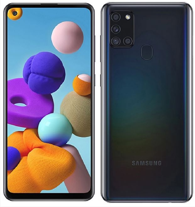 Samsung A217F Galaxy A21S 64GB Siyah (24 Ay Samsung Türkiye Garantili)