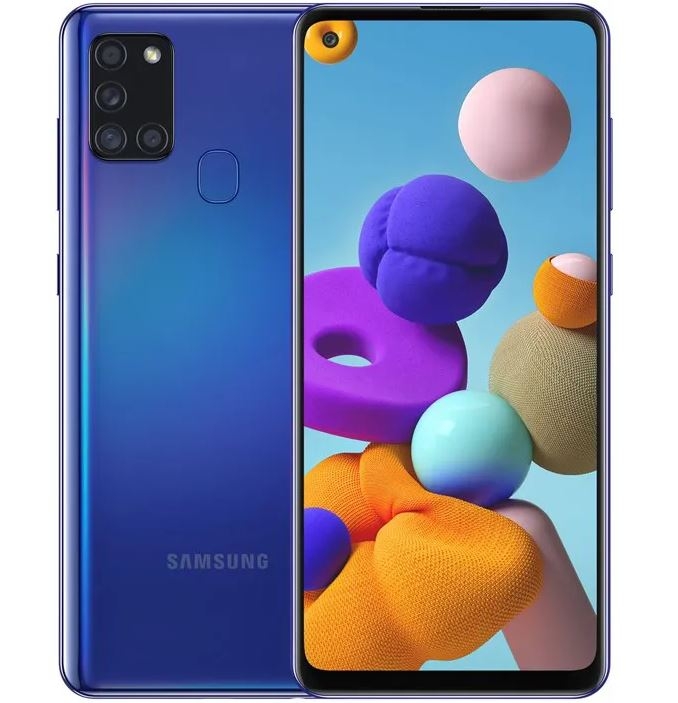 Samsung A217F Galaxy A21S 64GB Mavi (24 Ay Samsung Türkiye Garantili)