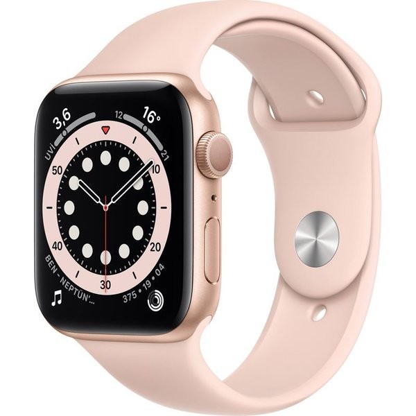 Apple Watch Series 6 GPS 40mm Gold Case With Pink Sand Sport Altın