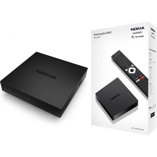 Nokia Tv Streaming Box 8000 4K UHD Android Siyah