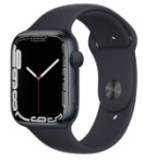Apple Watch 7 GPS 45mm Midnight Case With Midnight Sport Band Siyah