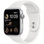 Apple Watch SE 2.Gen GPS 44MM Silver Aluminium Cas